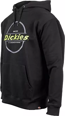 Buy Dickies Adults Hoodie Towson Graph Slip On Black UK Size • 53£