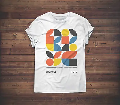Buy Bauhaus Pattern T-shirt Germany Fine Arts Crafts Design Music Rock Logo Unisex T • 21.48£