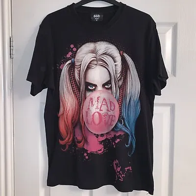 Buy Official Batman Harley Quinn Mad Love T-shirt Size M • 8£