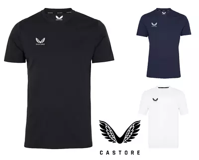 Buy Castore Cotton T Shirt Boys Junior Kids Crew Sports Football Top Tee Leisure • 7.98£