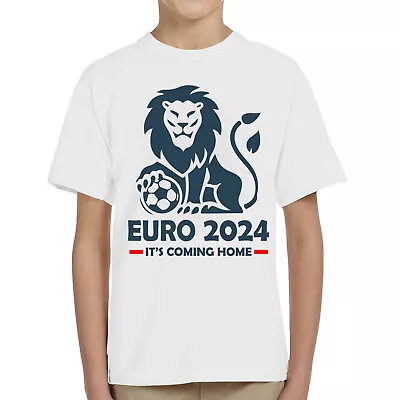 Buy Euro Cup 2024 Adult Kids T-Shirt England It's Coming Home Football Game T Shirt • 5.99£