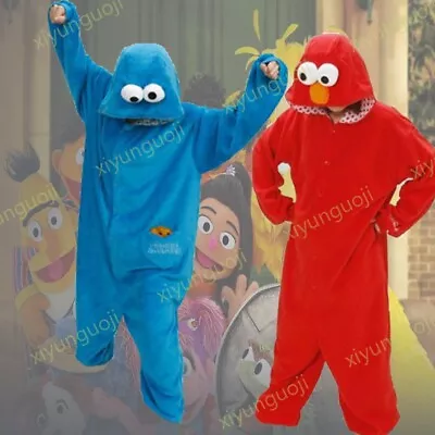 Buy 2024 Anime Cosplay Pyjamas Costume Hoodies Party Sesame Monster World Book Day • 15.99£