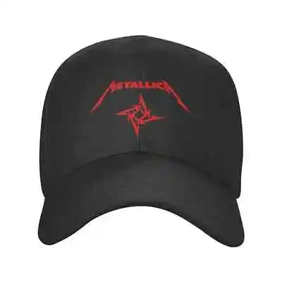 Buy Metallica Baseball Cap With Printd  Logo.colour Dark Blue.ref..ma-bi • 12.94£