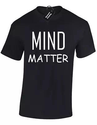 Buy Mind Over Matter Mens T-shirt Funny Printed Design Novelty Gift Joke Slogan • 8.99£
