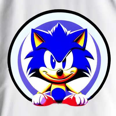 Buy Sonic The Hedgehog Iron On T Shirt Transfers Tote T Shirts Jumper Hoodie Apron • 3.91£