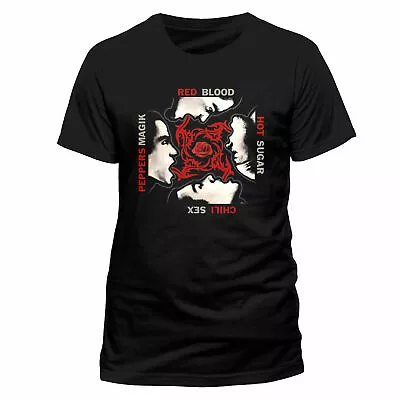 Buy Official Red Hot Chili Peppers T Shirt Blood Sugar Sex Magik Black Rock Band Tee • 12.99£