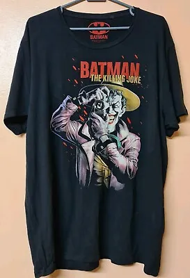 Buy DC Comics T Shirt Black Batman The Killing Joke Official Size 2XL XXL • 14.95£
