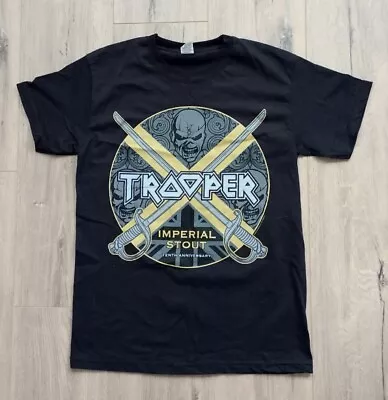 Buy Iron Maiden Trooper Beer Imperial Stout T-Shirt Small • 7.99£