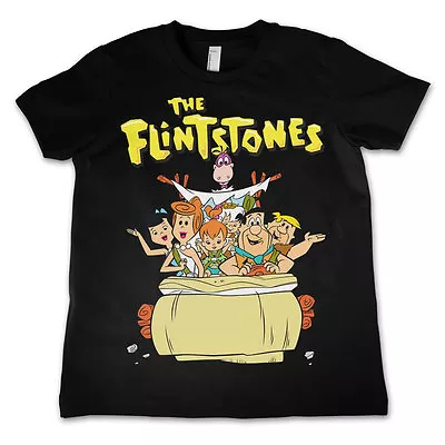 Buy Officially Licensed The Flintstones Kids T-Shirt Age 3-12 Years  • 18.38£