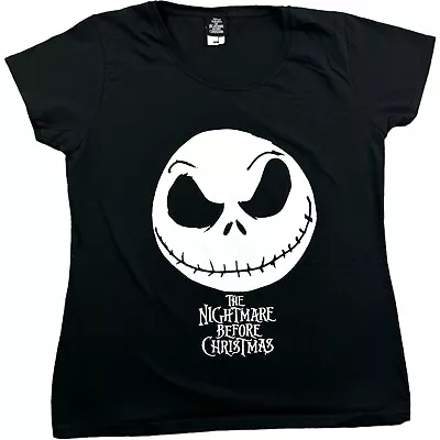 Buy Nightmare Before Christmas T Shirt Large Black Tim Burton Disney T Shirt L • 22.50£