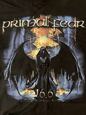 Buy PRIMAL FEAR 16.6 Shirt 2010 Size M S Helloween Gamma Ray Iron Maiden • 14.95£