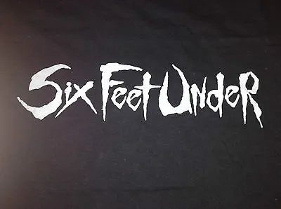 Buy Six Feet Under Logo XL Sleeveless T-shirt Cannibal Corpse Massacre Death Metal • 14.99£