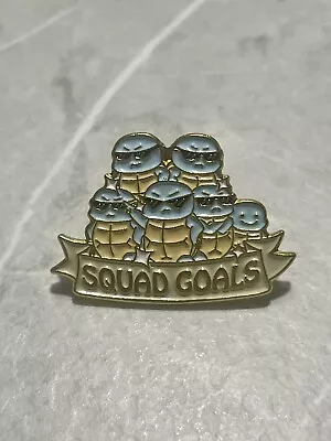 Buy SQUIRTLE SQUAD PIN ENAMEL BADGE POKEMON PINS MERCH Goals NEW POKEBALL BROOCH • 3.99£