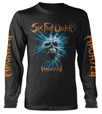 Buy Six Feet Under Haunted Black Long Sleeve Shirt - OFFICIAL • 24.89£