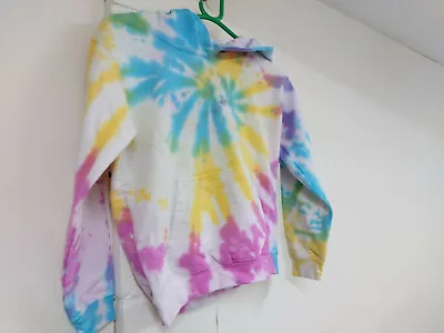 Buy Tie Dye Hoodies Children Kids Multicolour Rainbow Pullover Sweatshirt Various  • 6.99£