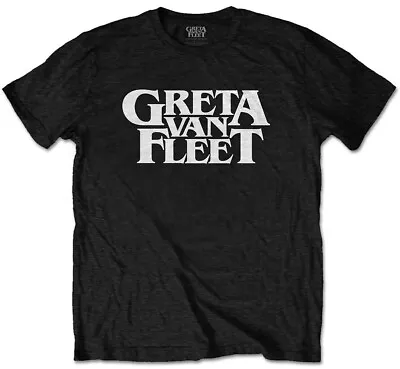Buy Greta Van Fleet Logo Black T-Shirt OFFICIAL • 14.89£