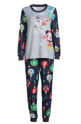 Buy Disney’s 100th Anniversary Women's Matching Family Pajamas Set 2pc New Size M • 20.88£