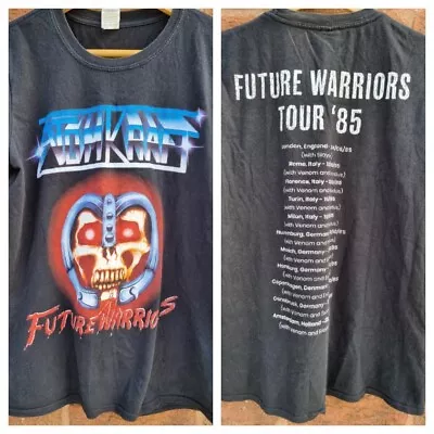 Buy Atomkraft T Shirt 1985 Future Warriors Official Backprint Y2K Reprint SMALL  • 14.99£