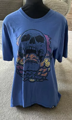 Buy No Fear Men's T-shirt Sugar Skull Multicoloured XL  S Skater Punk • 6£