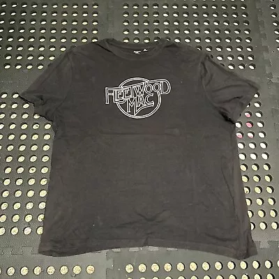 Buy Fleetwood Mac T-Shirt Logo Rumours Official  Black • 9.99£