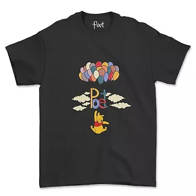 Buy Winnie The Pooh T-Shirt Winnie-the-Pooh Bloon Poet Up A. A. Milne Pooh T-Shirt • 20£