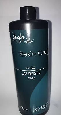 Buy UV Resin, Jewellery By Me, Resin Craft, Clear Hard For Jewellery Making 500ml Xl • 44.99£