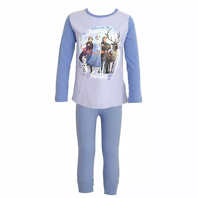 Buy Frozen 2 Believe In The Journey Pyjamas - Disney  Kids Elsa Olaf Pjs Nightwear • 7.94£