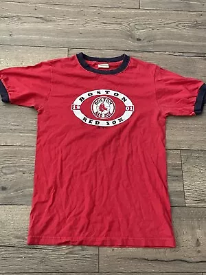 Buy Majestic Vintage Boston Red Sox T-shirt Used Size Small S Br3 • 7.99£