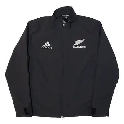 Buy ADIDAS All Blacks Mens Track Jacket Black M • 16.99£