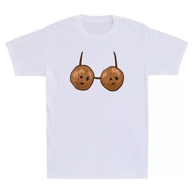 Buy Coconut Summer Coconuts Bra Funny Graphic Gift Humor Men's Short Sleeve T-Shirt • 12.99£