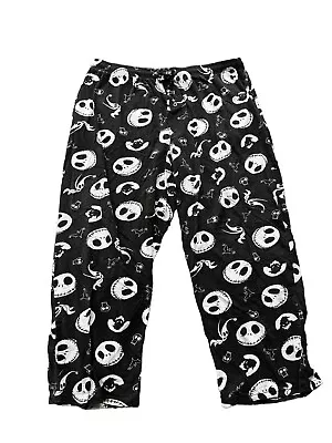 Buy Nightmare Before Christmas Size XL Disneyland Pants Black Casual Elastic Jack • 19.30£