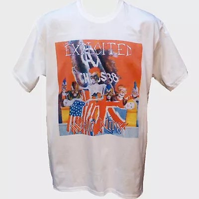Buy The Exploited Hardcore Punk Rock Short Sleeve White Unisex T-shirt S-3XL • 14.99£