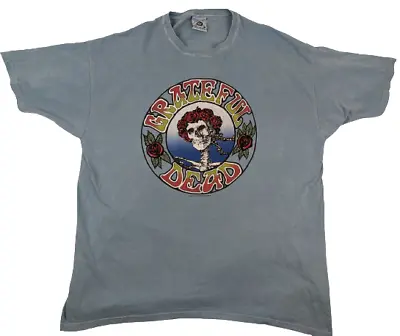 Buy  Vintage 1980s Grateful Dead Blue Bertha Roses Rock Band T-Shirt - Mens Size: XL • 60£