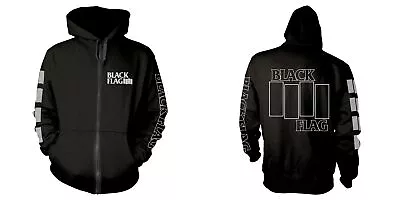Buy Black Flag - Logo (NEW MENS ZIP UP HOODIE) • 51.59£