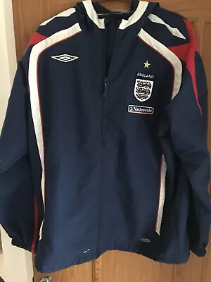 Buy England Football Jacket XL With Hood Good Condition See Notes • 10£