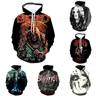 Buy The Slipknot Hooded Sweatshirt Hoodies Long Sleeve Jackets Coat Tops Fan's Gifts • 43.19£