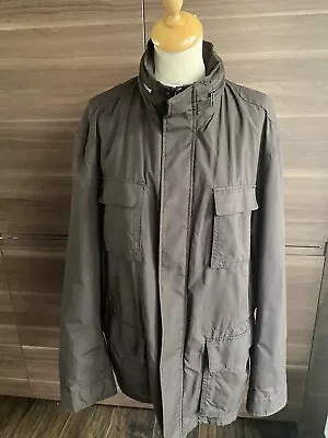 Buy Collezione Dark Brown Marks & Spencer Jacket Size Large Has A Concealed Hood • 8£