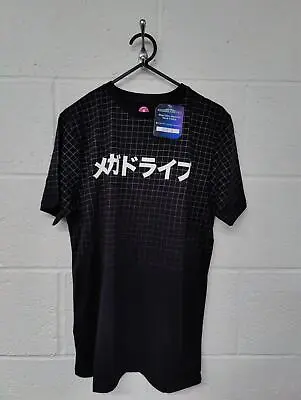 Buy Official SEGA Megadrive Black T-Shirt, Cotton Small Shirt, Japanese Black Shirt • 9.99£