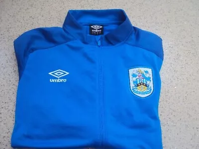 Buy Huddersfield Town Jacket/Tracksuit Zip Top UK SIZE L • 5.99£
