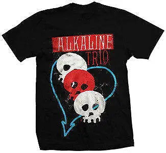 Buy New Music Alkaline Trio  Triple Skull  T Shirt • 18.97£