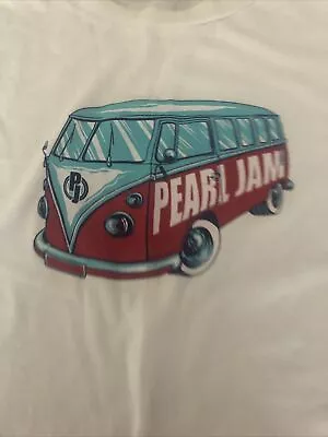 Buy Pearl Jam Campervan Shirt TShirt Ten Vinyl Dark Matter 10c Ten Club • 25£