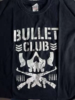 Buy Bullet Club Wrestling T Shirt Large  • 7.50£