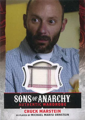 Buy Sons Of Anarchy Season 4 & 5 Wardrobe Costume Card W16 Michael Ornstein As Chuck • 28.77£