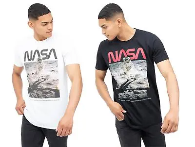 Buy NASA Mens T-shirt Aldrin Top Tee S-2XL Official • 10.49£