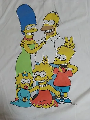 Buy Vans X Simpsons T Shirt Mens Size Small Rare But Poor Condition • 9.99£