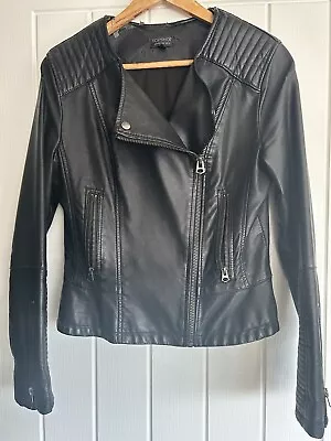 Buy Top Shop Leather Look  Jacket Size 12  • 10£