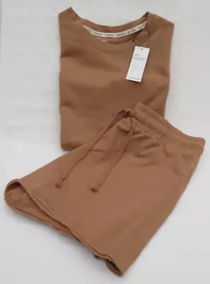 Buy Ladies Marks And Spencer Cappuccino Short Pyjamas With Cool Comfort Size 14 • 16.50£