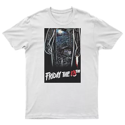Buy FRIDAY 13TH Funny Film Movie Horror Sci Fi Comic Con Birthday T Shirt • 5.99£