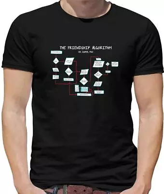 Buy Friendship Algorithm Mens T-Shirt - TV - Sheldon - Science - Bang - Theory • 13.95£