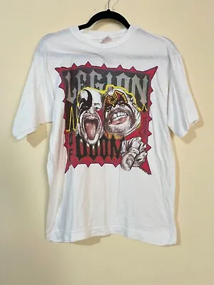 Buy Legion Of Doom 1992 Original Vintage White Men's T-shirt Used Size M R26 • 86.99£
